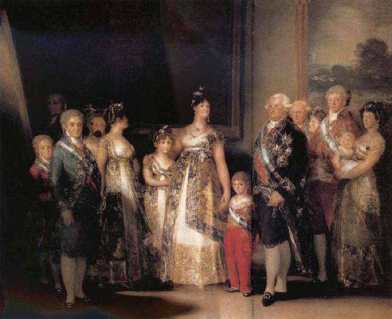 Francisco Goya The Family of Charles IV china oil painting image